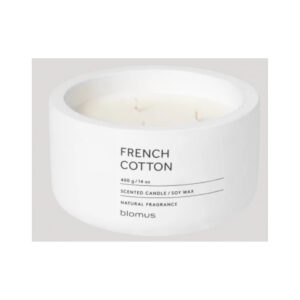 Bougie parfumée BLOMUS -FRAGA - FRENCH COTTON