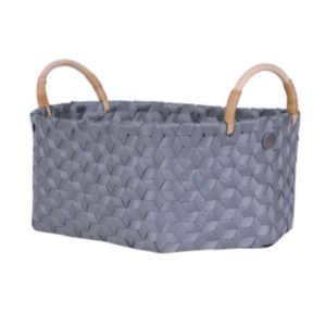 corbeille avec anses, M, dark grey