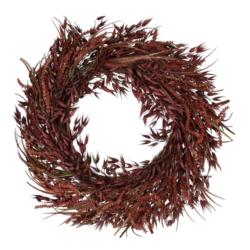 Couronne synthétique, Crinitus, POMAX, rouge, 70 cm