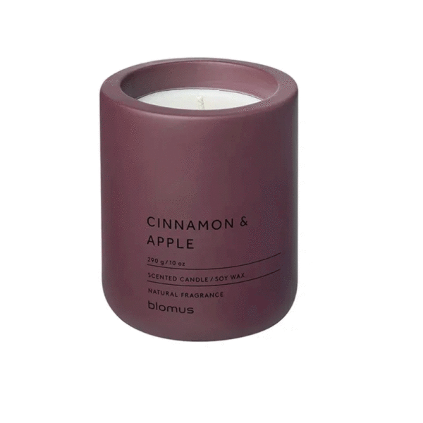 bougie fraga , BLOMUS, cannelle et pomme, 66453