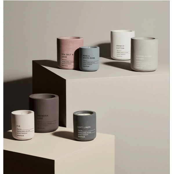 gamme FRAGA, bougies BLOMUS
