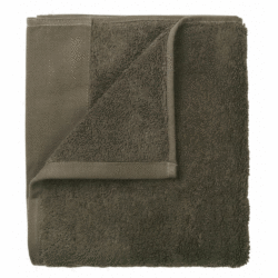 set de 2 serviettes invités, Riva, couleur vert, 30 x 50 cm, BLOMUS
