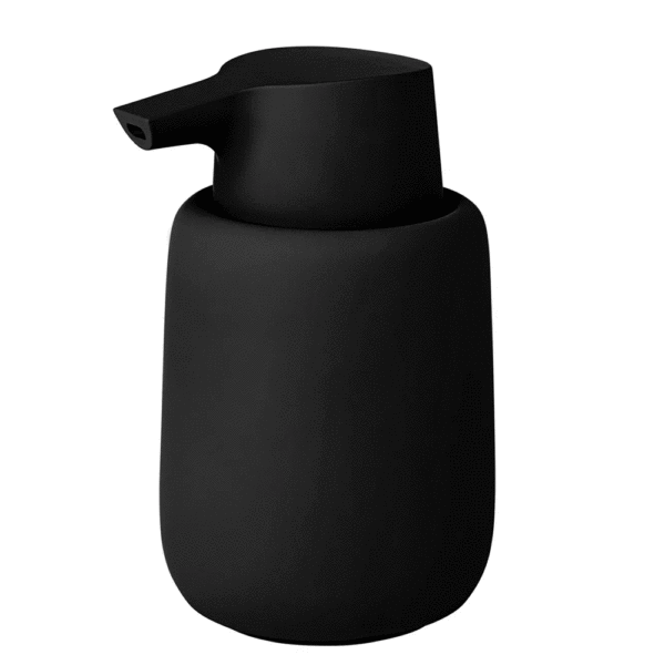 soap dispenser série Sono, coloris noir, BLOMUS
