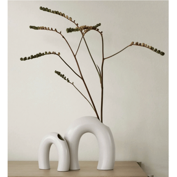vase Kagetsu coloris Moonbeam, taille M, BLOMUS