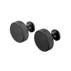 Ensemble de 2 crochets muraux ROF coloris noir de chez BLOMUS