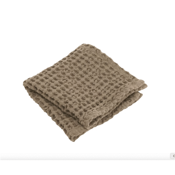 lot de 3 serviettes invités Caro, coloris Tan