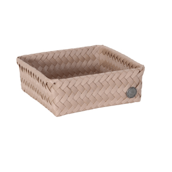 panier carré fit square 18, café latte, handed by