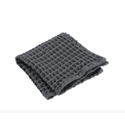 set de 2 serviettes d'invités, CARO, 30 X 30 cm coloris magnet, BLOMUS en coton