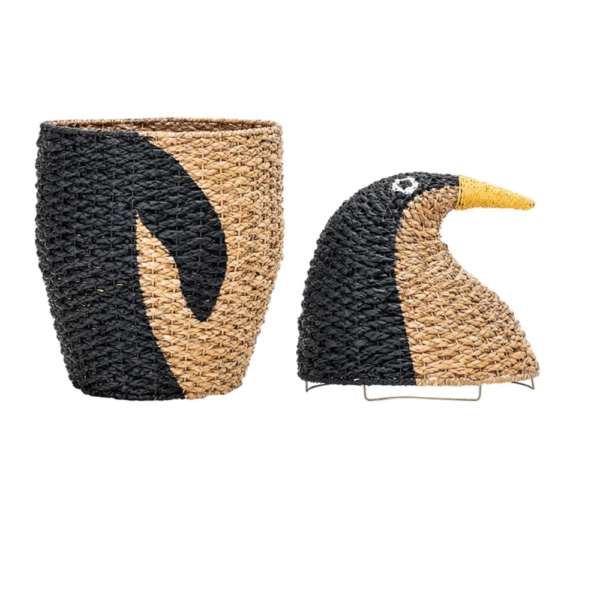 panier de rangement pingouin de chez BLOOMINGVILLE MINI