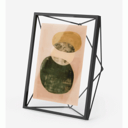 cadre photo Prisma, métal noir pour photos 13 x 18 cm, UMBRA