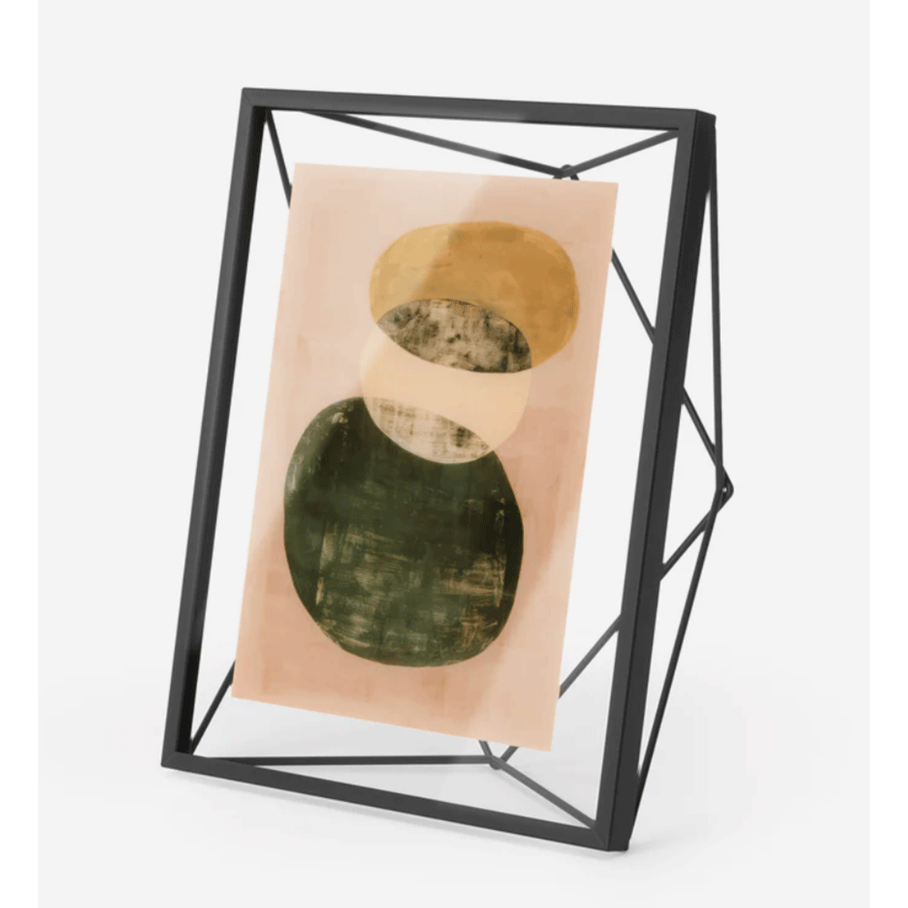 cadre photo Prisma, métal noir pour photos 13 x 18 cm, UMBRA