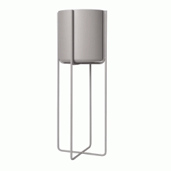 porte plante kena, coloris mourning dove de chez BLOMUS