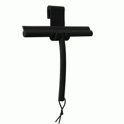 raclette de douche, Vipo, noire de chez BLOMUS