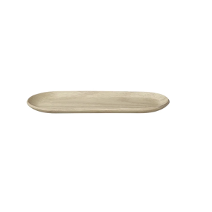 plateau antidérapant BAKI, taille S , en chêne, BLOMUS