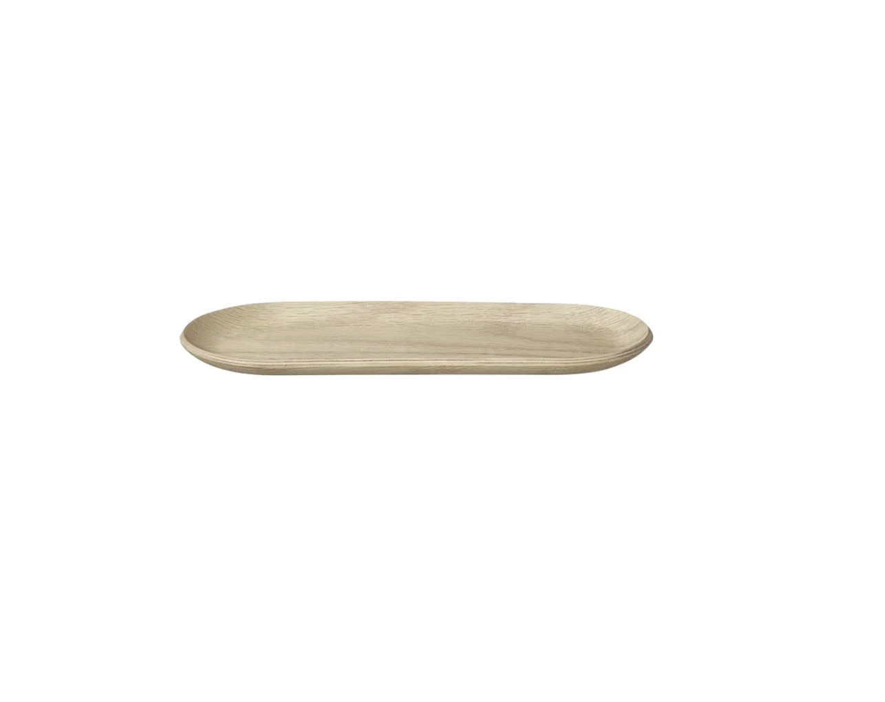 plateau antidérapant BAKI, taille S , en chêne, BLOMUS