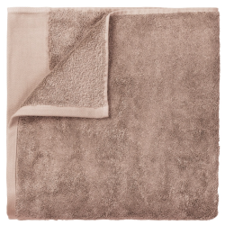 serviette sauna, blomus, riva, coloris misty rose, 100 X 200 cm, coton.