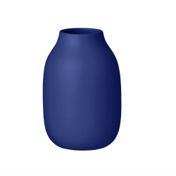 Vase -COLORA- couleur Mazarine Blue, mat - taille S