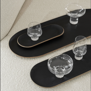 plateau baki L noir Blomus